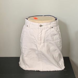 Tommy Hilfinger white jean skirt S 27